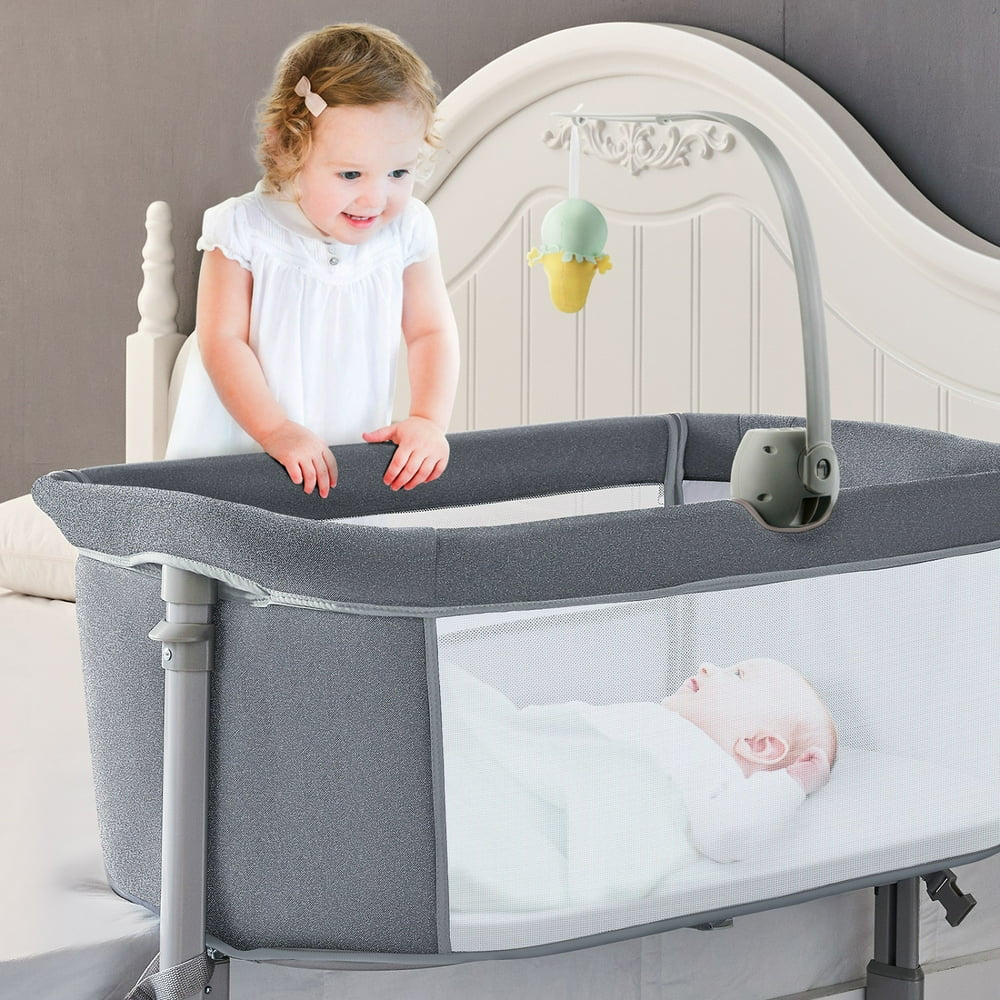 Baby Basinet Bedside Sleeper,Infant Bedside Bassinet for Baby/ Baby Boy/Baby Girl