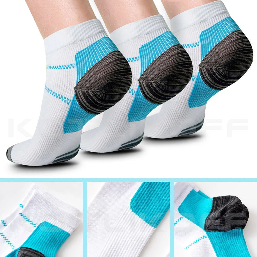 1 Pairs High Quality Foot Compression Socks For Plantar Fasciitis Heel Spurs