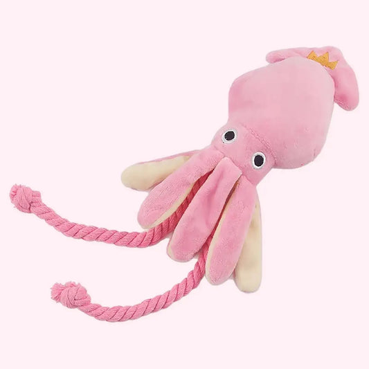 Supet Pet Octopus Plush Rope Toy Is Bite-resistant