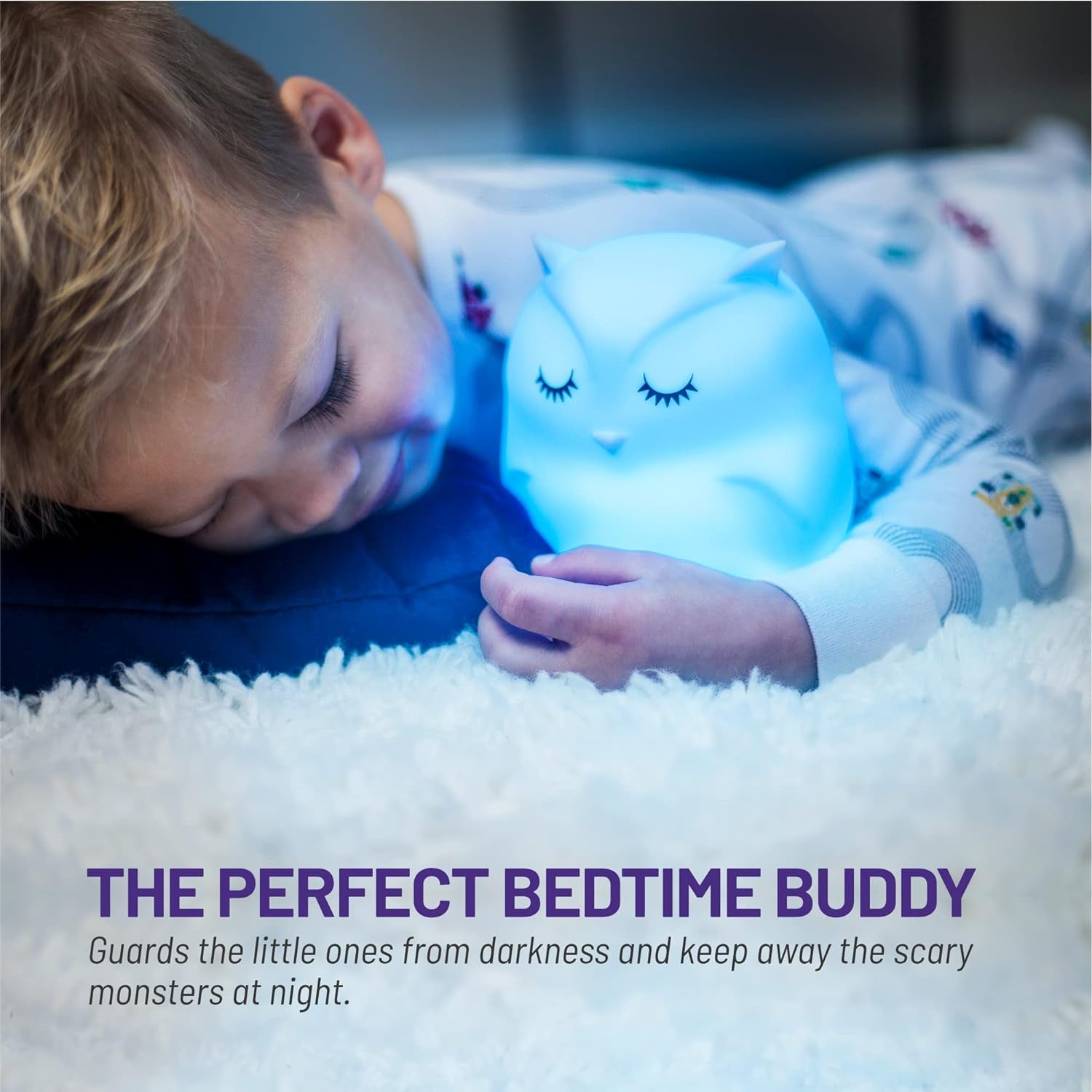 Silicone Night Light Kids Glinrui Fox Night Lights Bedside Lamp